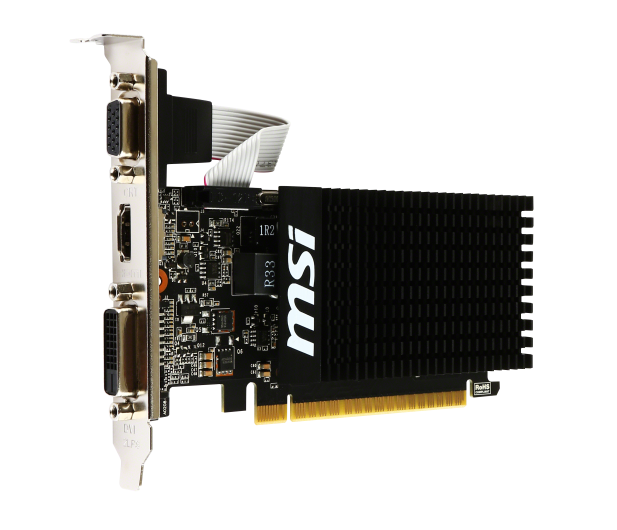 MSI GeForce GT 710 Low Profile 1GB DDR3 - 285437 - zdjęcie 4